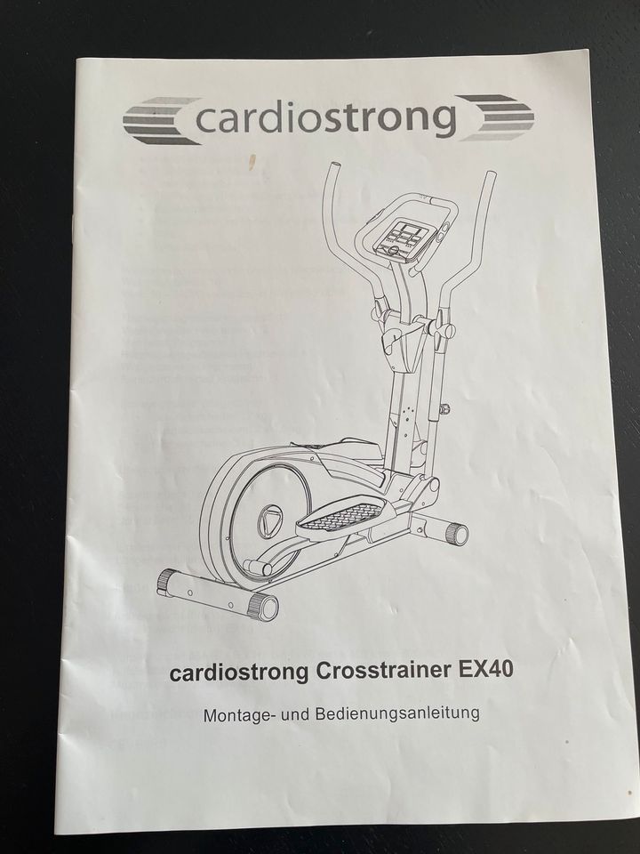 Crosstrainer Cardio Strong EX40 in Hohen-Sülzen