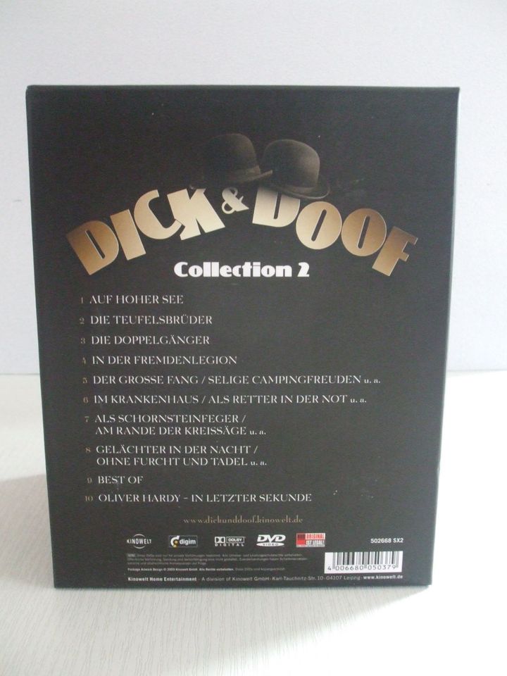 Dick & Doof Collection 2 - 10 DVDs - Wie neu  ! in Herbolzheim