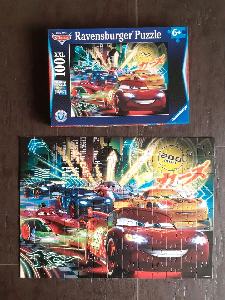 RAVENSBURGER Puzzle Cars Neon 100XXL ab 6 Jahre in Kirchberg