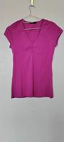 Pinkes Shirt mit Raffung Hessen - Grünberg Vorschau