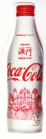 Coca Cola - Aufkleber - Flasche - Motiv 014 - 65 x 19 mm# Sachsen - Eilenburg Vorschau