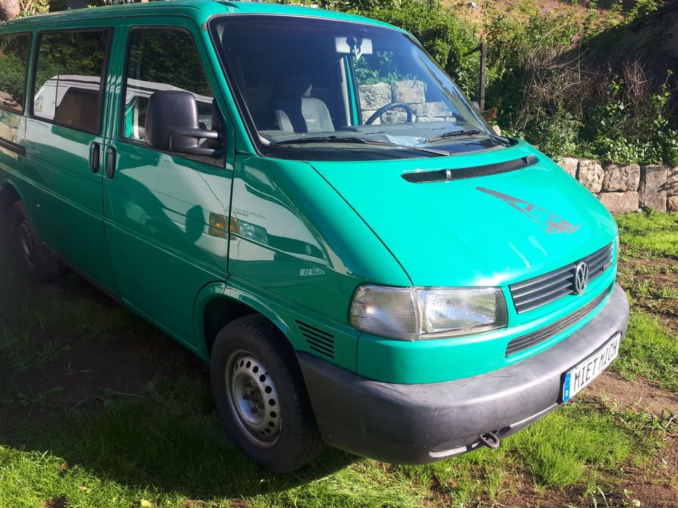 VW T4 Camper Mieten Urlaub Reise Wochenende 9 Sitzer, Transporter in Dippoldiswalde