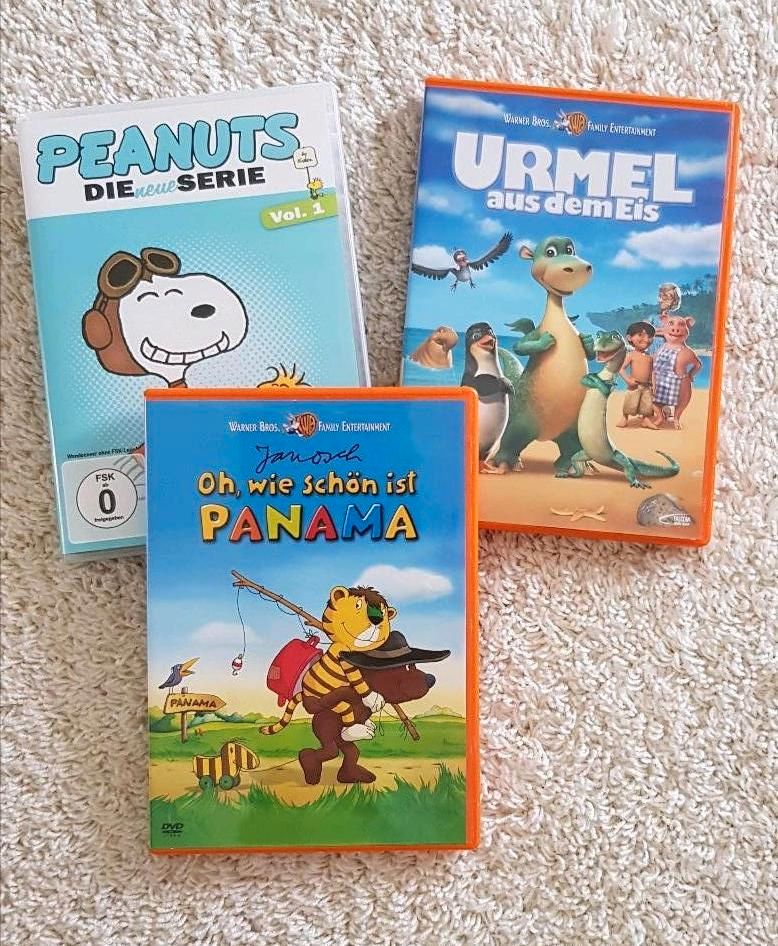 Kinderfilme Oh wie schön ist Panama & Urmel & Snoopy DVDs in Gaimersheim