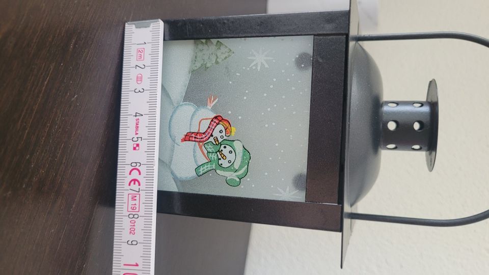 Kleine Laternen - für innen oder außen Winter Weihnachtsdeko in Mering