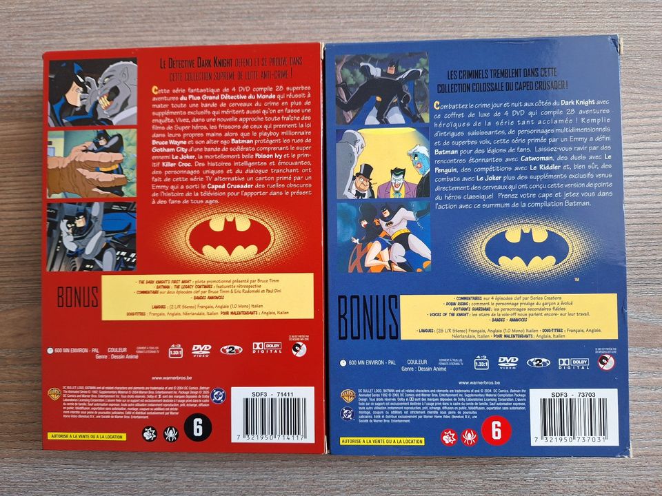 Batman und Robin -DVDs The Animated Series RC2 Frankreich in Mönchengladbach