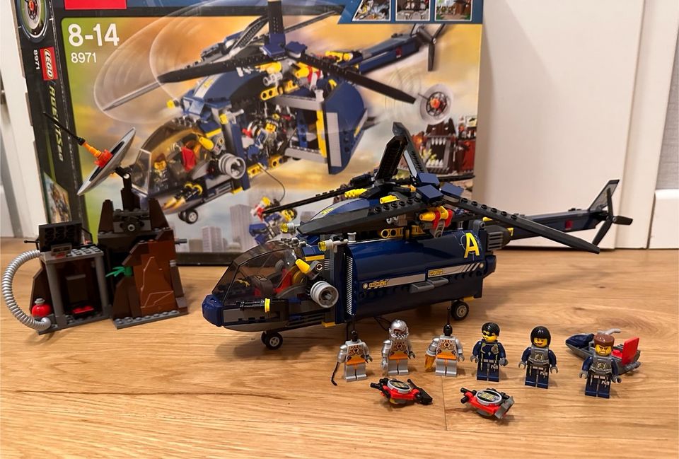 Lego Set 8971, Agents 2.0, Hubschrauber, OVP und Bauanleitung in Paderborn