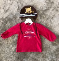 Set Pinkes Glitzer-Shirt in 80 und Winnie Poo Mütze 74/80 Niedersachsen - Hameln Vorschau