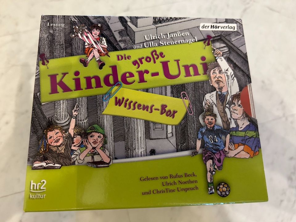 Die große Kinder-Uni Wissensbox - CDs - wie neu in Kassel