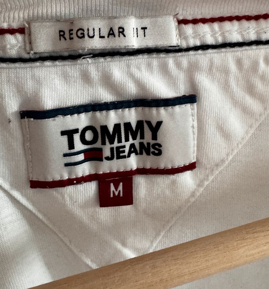 T-Shirt - Tommy Jeans - Weiß in Bad Wünnenberg