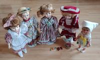 Sammler-Set Puppen mit Tonkopf 5 hübsche Puppen siehe Bilder! Dresden - Klotzsche Vorschau