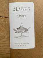 Holzpuzzle 3d shark von jigzle Bayern - Augsburg Vorschau