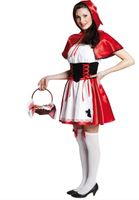 Damen Mädchen Karneval Fasching Rotkäppchen Kleid mit Cape Gr.34 Baden-Württemberg - Schonterhöhe Vorschau