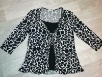 CANDA C&A Bluse Tunika Umstandsmode Shirt Leo Muster Gr.  M/L 42 Sachsen - Wilkau-Haßlau Vorschau