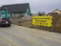 Sichtschutz, Bauzaunverleih, Hausbau, Absperrung, Bauzaun Bayern - Kösching Vorschau