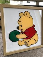 Selbstgemaltes Glasbild, Motiv: Winnie Puuh Bochum - Bochum-Nord Vorschau