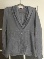 Hugo BOSS Bluse Gr.38 blau gestreift Seide Eimsbüttel - Hamburg Rotherbaum Vorschau