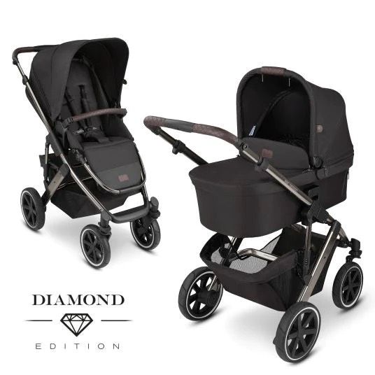 Kinderwagen - abc design salsa 4 air diamond dolphin in Hatten