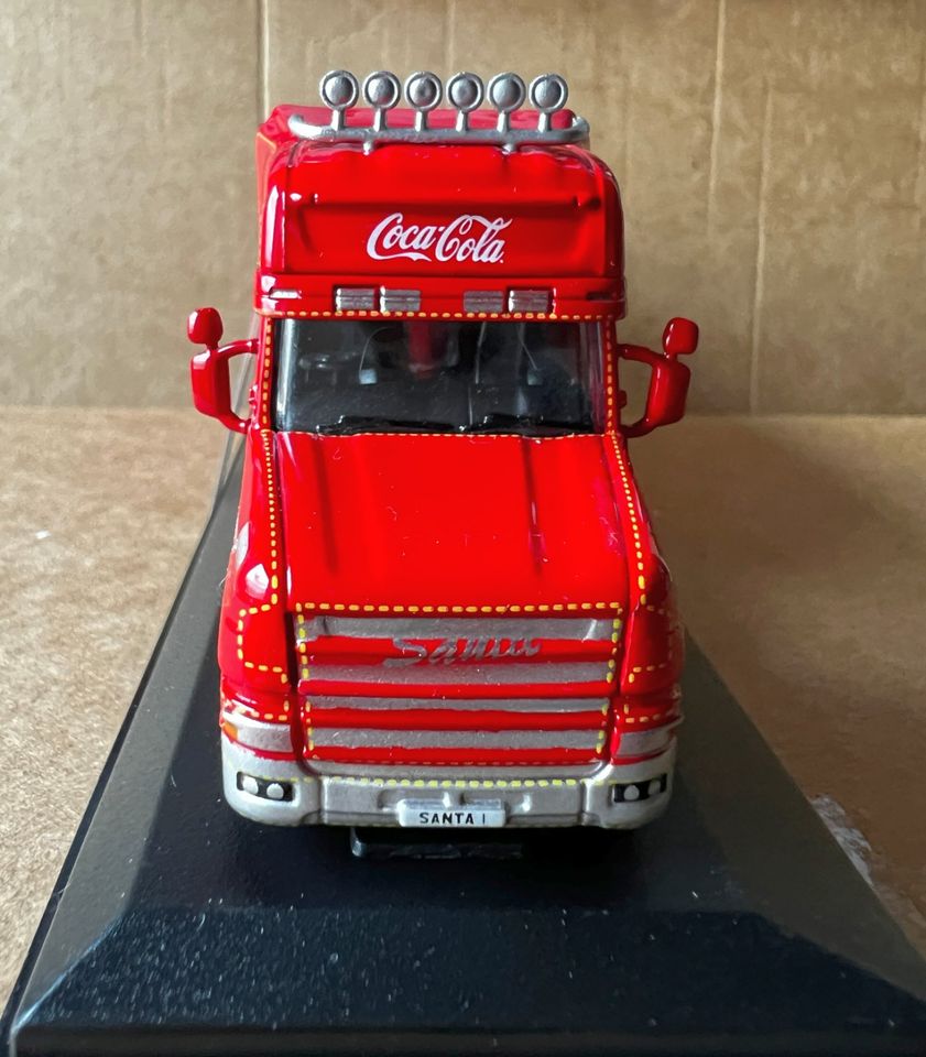 Modell 1:76 Scania T CAB Coca Cola Weihnachtstruck 76TCAB004CCD in Herscheid