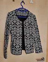 Jacke Damenjacke Blazer Anzugjacke  Schwarz/Weiß Gr: M Bayern - Traunstein Vorschau