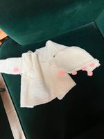 Retro: Selbstgestrickte Baby-Jacke mit passender Mütze 70er Wandsbek - Hamburg Hummelsbüttel  Vorschau
