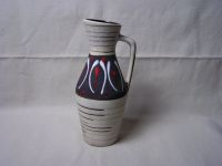 Vase Keramik Scheurich 274-27 beige braun rot 60er Jahre? Baden-Württemberg - Neulußheim Vorschau