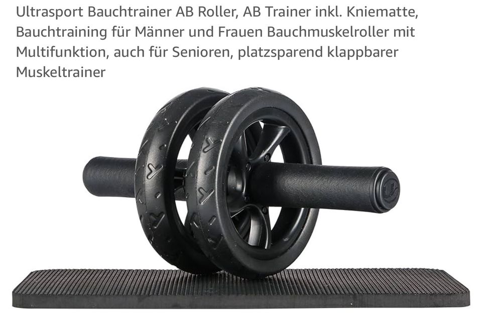 Trainingsrollen für Bauchmuskeltraining – Nur 7€ in Mainz