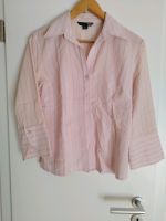 H&M Bluse, Größe S 36, rosa Glitzerstreifen silber Nordrhein-Westfalen - Lohmar Vorschau