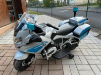 Polizeimotorrad BMW R1200 12V Elektrisch für Kinder Thüringen - Gerstungen Vorschau
