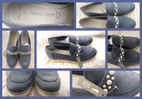 Marco Tozzi Schuhe Slipper Perlen rauchblau Echtleder Gr. 38-39 Bayern - Grainet Vorschau