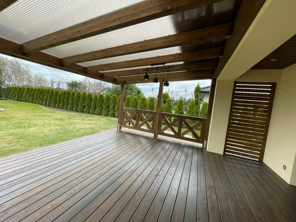 Holzarbeiten - Terrasse - Carport - Sauna - Gartenhaus- vom Profi in Hamburg