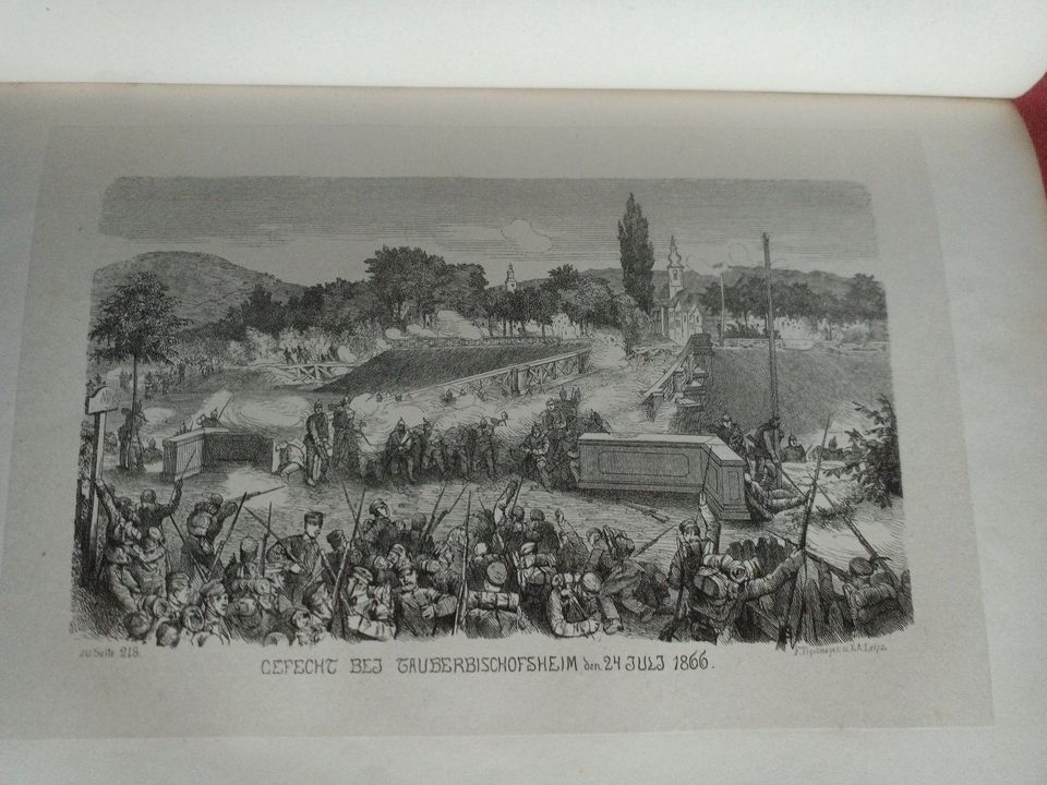 Der deutsche Krieg von 1866. Bd 1 u. 2 Theodor Fontane in Freiberg