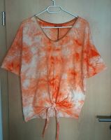 Italy Baumwoll T-Shirt orange weiß Batik Optik Knoten 38 40 42 44 Baden-Württemberg - Brühl Vorschau