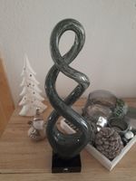 Leonardo-Skulptur Turn 37 cm, Glas, grau/schwarz, wie neu Baden-Württemberg - Flein Vorschau