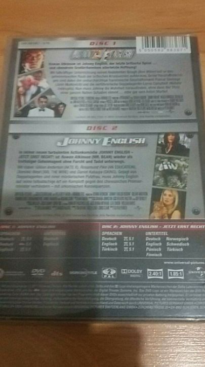 Johnny English 1 & 2, 2 Filme-Set, DVD in Halle