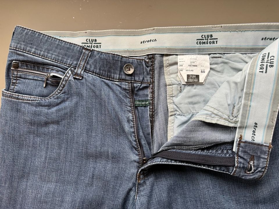 Herren Club of Comfort Jeans, blau, Gr. 50 in Marktoberdorf