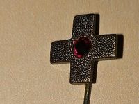 Anstecknadel Rotes Kreuz mit rotem Stein Nordrhein-Westfalen - Heinsberg Vorschau