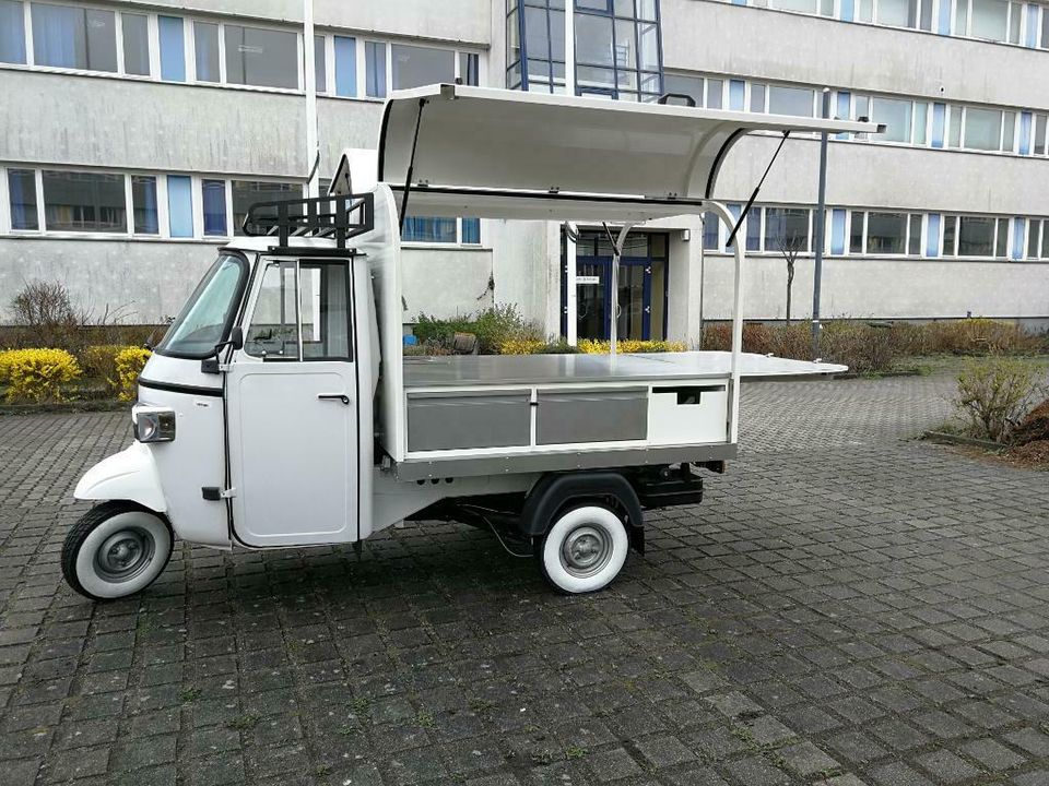 Piaggio Ape Umbau für Gastro Betrieb - Kaffeemobil - Food Truck in Neu-Zittau