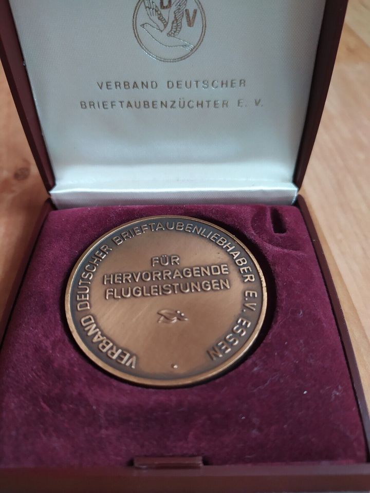 Bronze Medaille Verband Deutscher Brieftauben Züchter in Gelsenkirchen