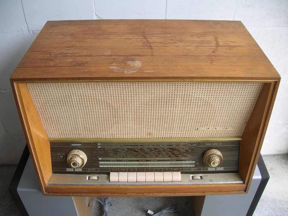 SABA PHONO SUPER  ALTES RADIO RÖHRENRADIO HIFI VINTAGE in Seevetal