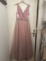 Mascara London Abendkleid rosa Silber Glitzer 36 Frankfurt am Main - Sachsenhausen Vorschau