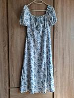 Kleid Sommerkleid wie neu Gr S 36 weiß blau Blumen Boho Country Nordrhein-Westfalen - Witten Vorschau