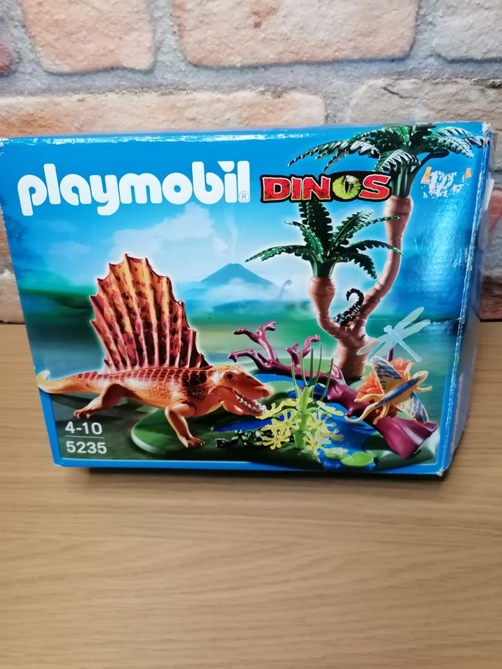 Playmobil Dinos 5235 Dimetrodon mit Wasserstelle in Mandelbachtal