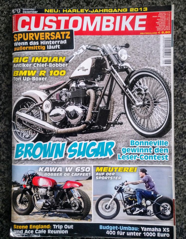 Motorrad Magazin, Custombike, 2 Räder, Biker Zeitschrift in Heilbronn