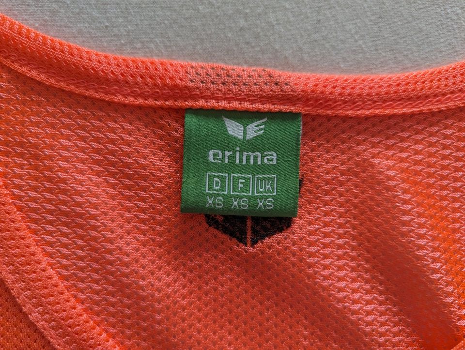 4* Erima Leibchen orange, neuwertig, Größe XS in Borchen