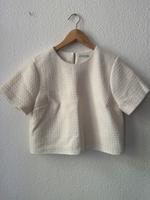 Easy Tweed Tee Bluse in Offwhite in S Friedrichshain-Kreuzberg - Kreuzberg Vorschau