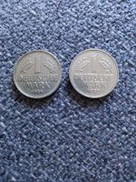 Münzen "1 Deutsche Mark" 2x Saarland - Wadgassen Vorschau