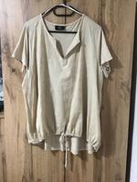 Shirt beige mit Muster Gr. L (44/46) von Gina Niedersachsen - Garbsen Vorschau