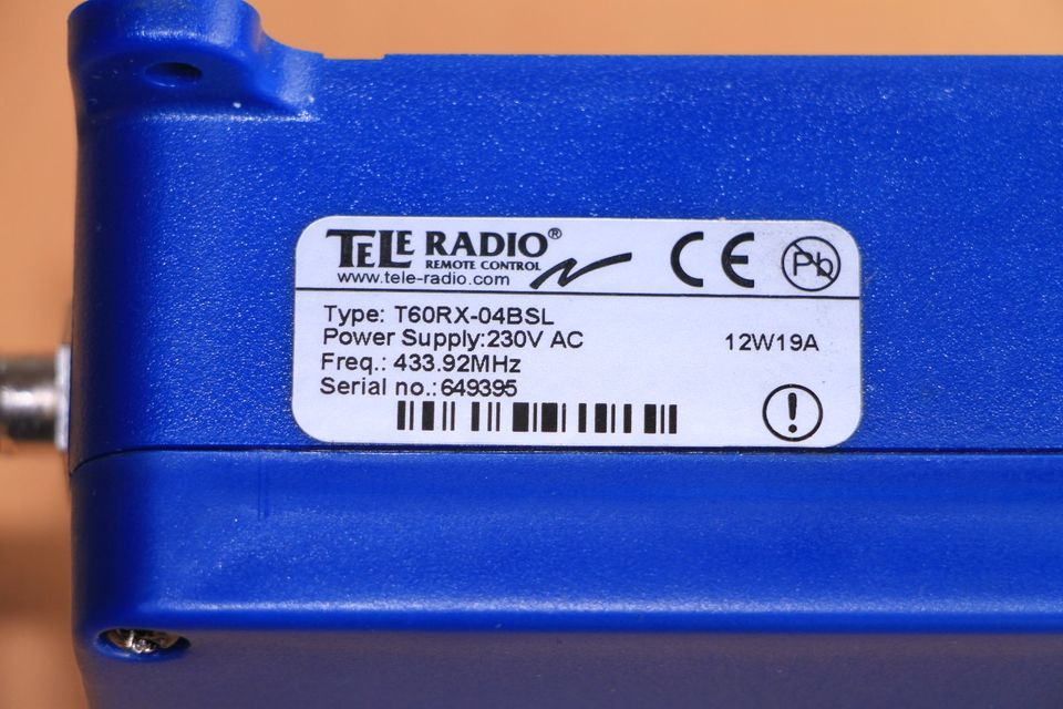 Teleradio T60Rx-04BSL Empfänger 4-Kanal 433,92 MHZ ISM-Band in Dachau