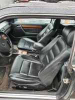 Mercedes W124 Coupe Lederausstattung Ledersitze Schwarz Baden-Württemberg - Bad Rappenau Vorschau