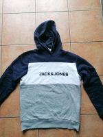 Jack & Jones Herren Pullover Größe M  grau-blau-weiß Wolle NP 40 Sachsen - Chemnitz Vorschau